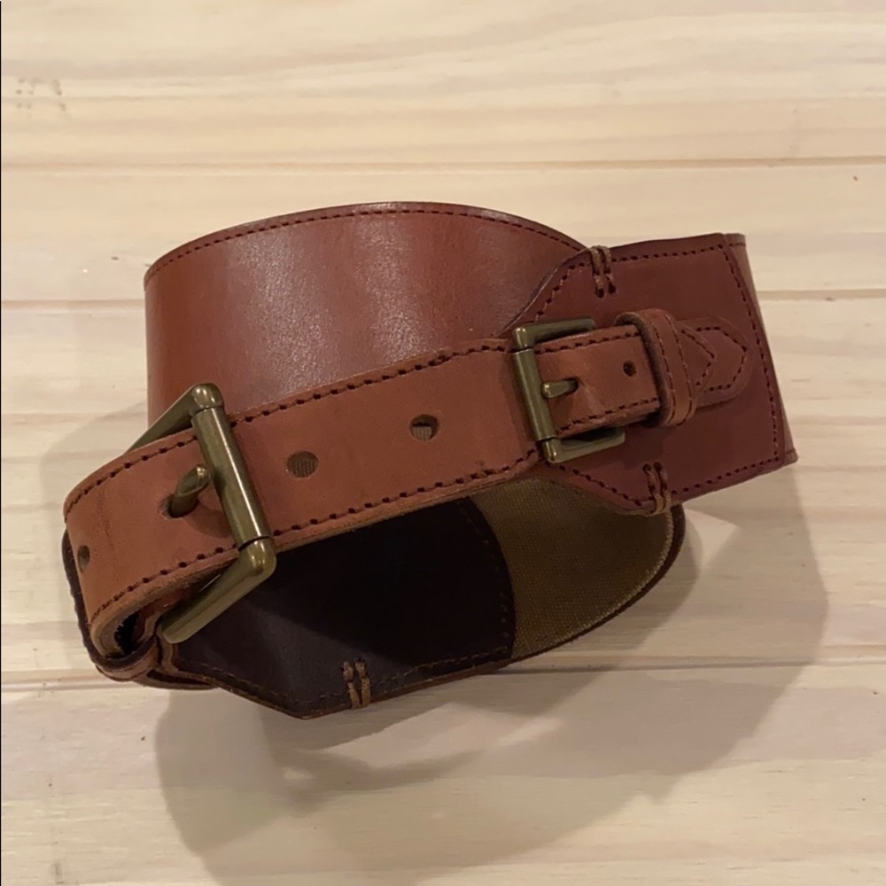 Rugby Ralph Lauren Cognac Italian Leather Belt M